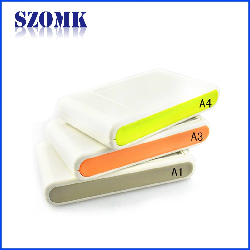SZOMK أبس الضميمة المحمولة البلاستيكية للمنتجات الكهربائية / AK-H-37A / 141 * 76 * 36MM