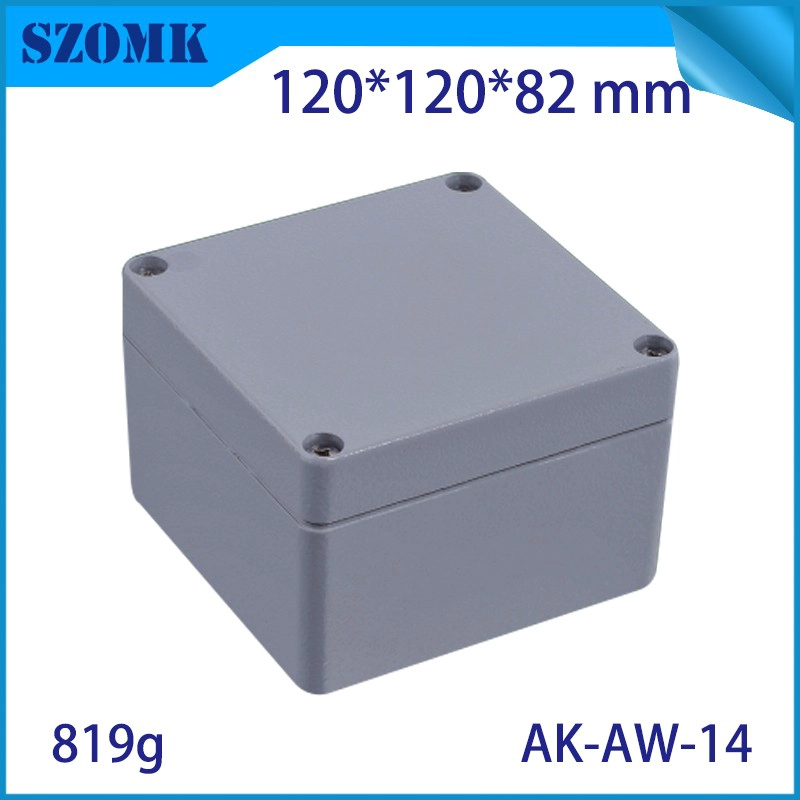 SZOMK aluminumrack enclosure electronic junction box amplifier profile metal case housing for industrial project AK-C-U1 132*445*300mm