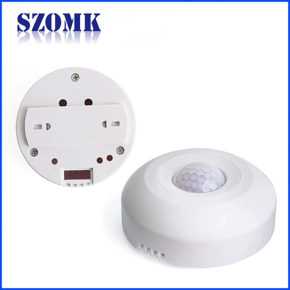 SZOMK marca all'ingrosso OEM OEM elettronico scatola di plastica bianca per sensore AK-R-159 94 * 34mm