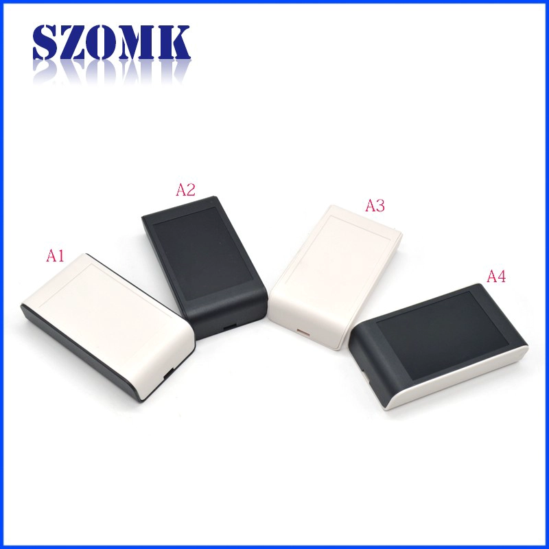 SZOMK factory supply standard plastic enclosure for industrial electronics AK-S-02b 100*55*23 mm