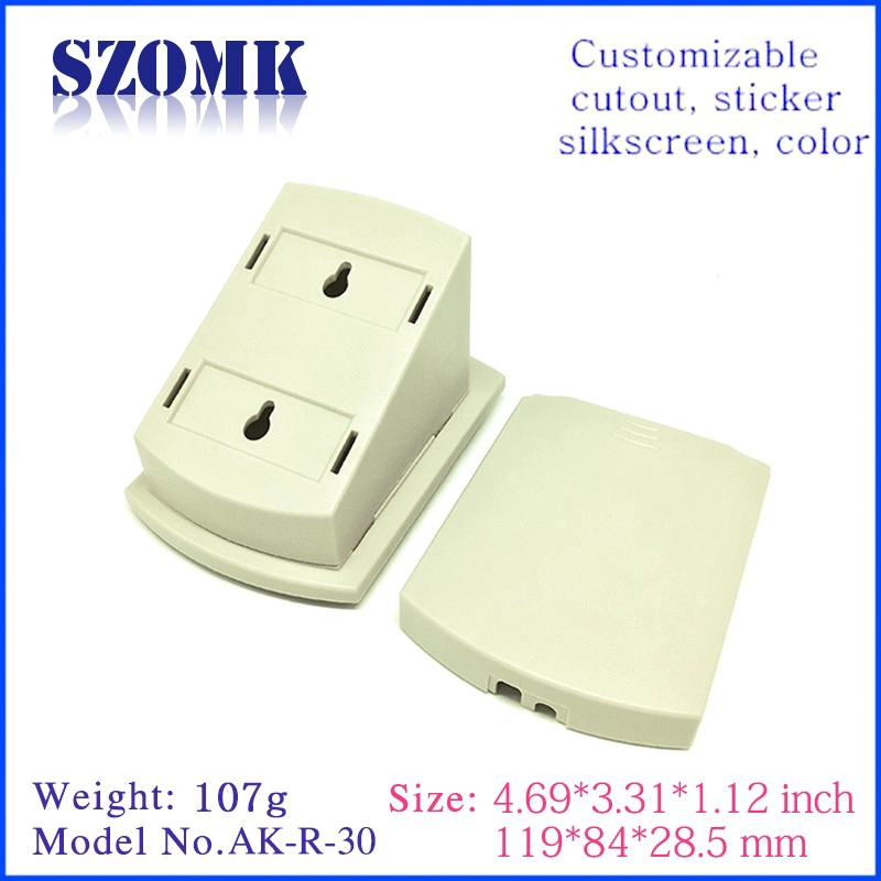 SZOMK high quality card reader box electronic enclosure for access control system AK-R-30 28.5*84*119mm