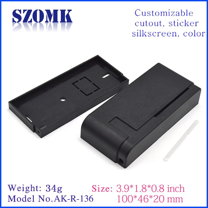 SZOMK industry electronic plastic enclosure for electronic circuit board with 100*46*20mm