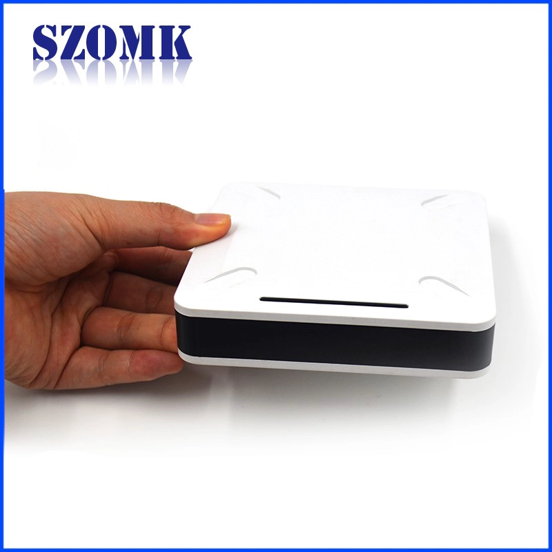 SZOMK new desgin plastic enclosure WIFI Box electronics network case AK-NW-05 120 * 120 * 25 mm