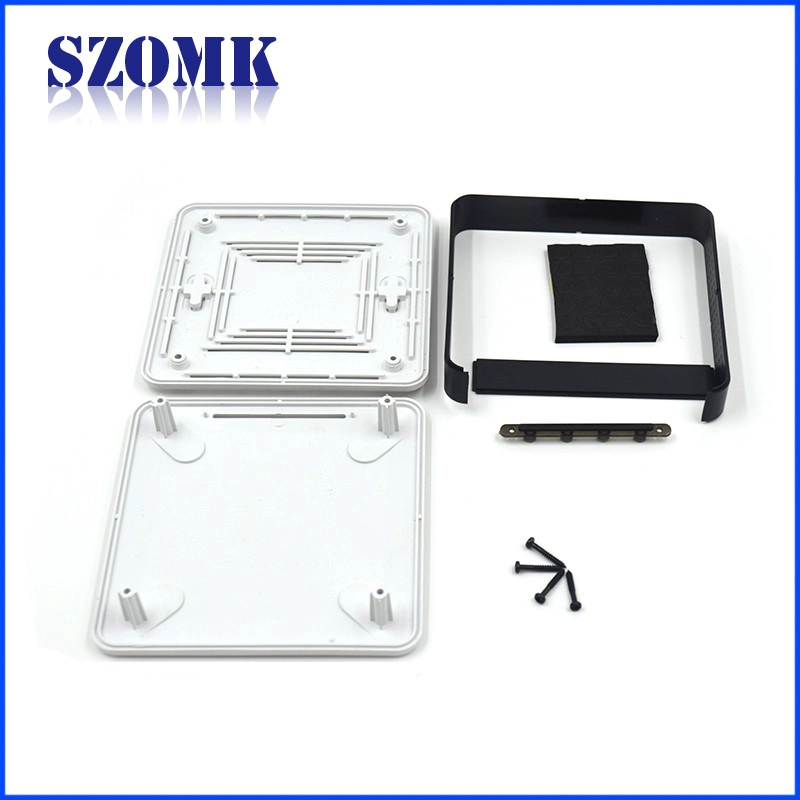 SZOMK new desgin plastic enclosure WIFI Box electronics network case AK-NW-05 120 * 120 * 25 mm