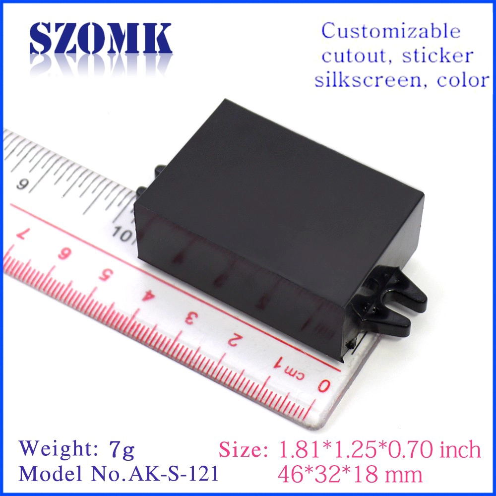SZOMK new type of Standard electronic plastic case led driver enclosure workplace AK-S-121 46*32*18mm