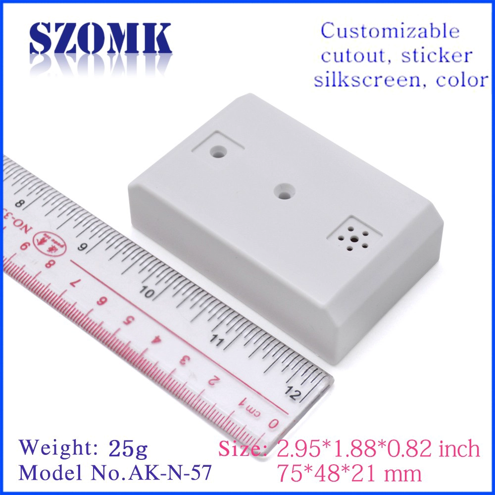 SZOMK produttore di involucri di giunzione in plastica per abs personalizzato non standard AK-N-57 75 * 48 * 21mm