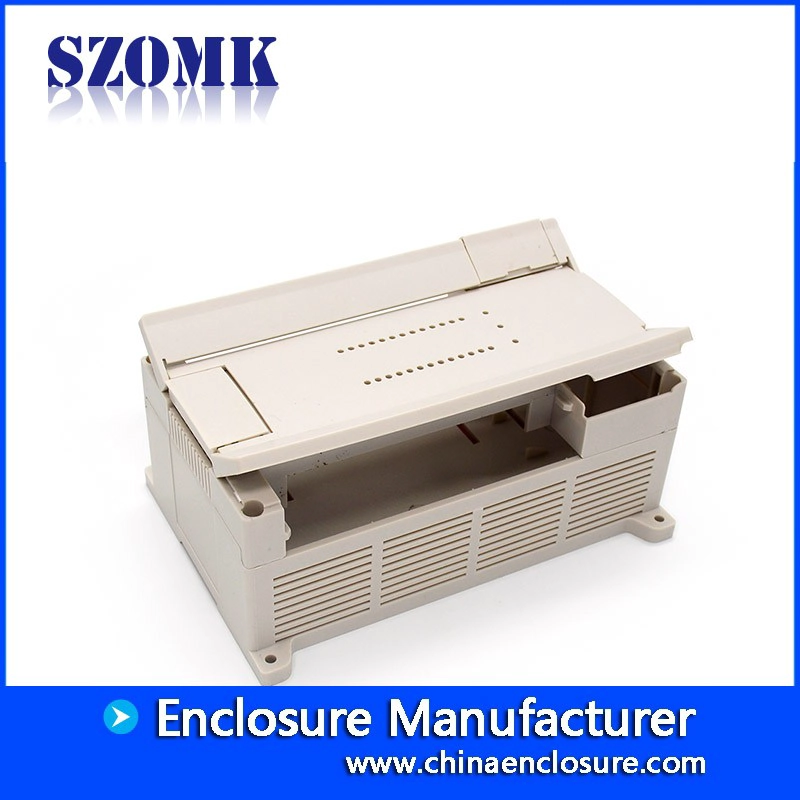 SZOMK plastic din-rail enclosure electronic junction box for PCB board AK-P-21 168*115*75 mm