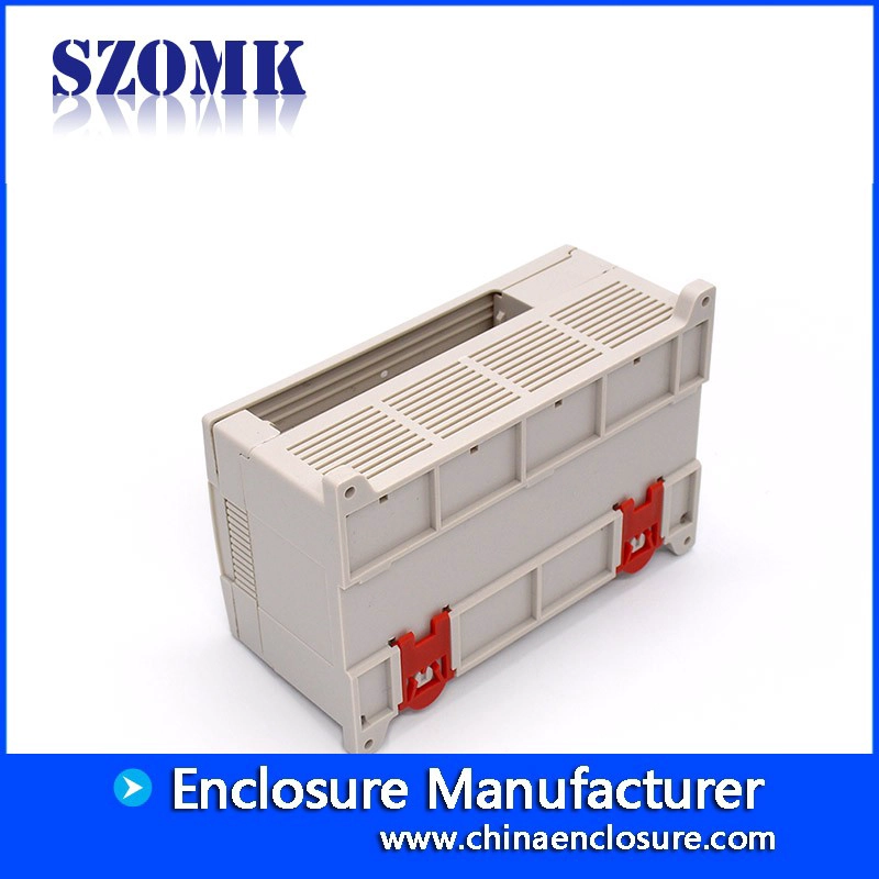 SZOMK plastic din-rail enclosure electronic junction box for PCB board AK-P-21 168*115*75 mm