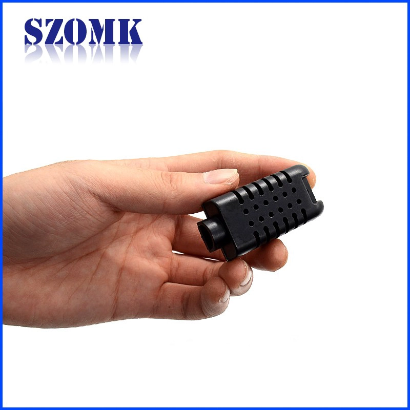 SZOMK plastic small humidity sensor connection box AK-N-22 80x80x27mm