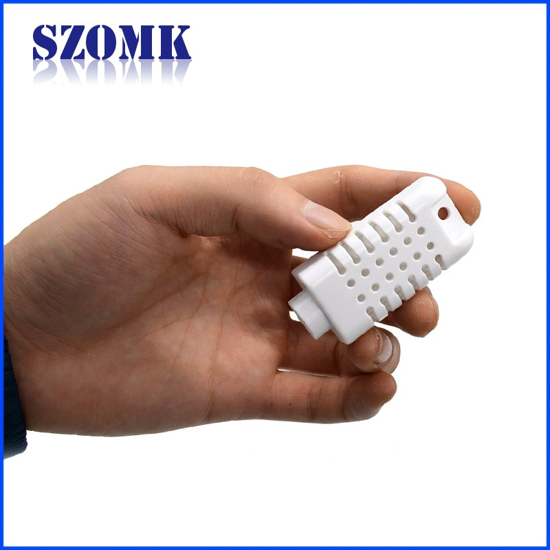 SZOMK plastic small humidity sensor connection box AK-N-22 80x80x27mm