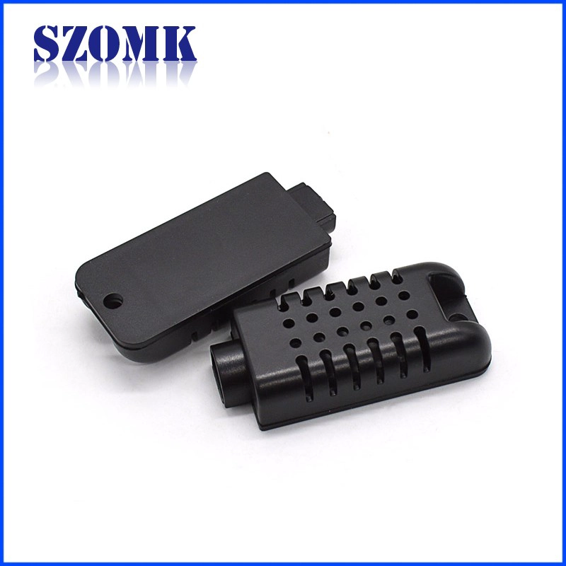 SZOMK plastic small humidity sensor connection box AK-N-22 80x80x27mm