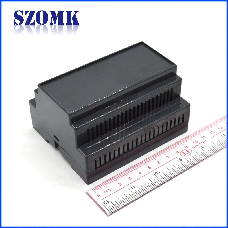 SZOMK popular product din rail plc junction box AK-DR-04C 107 * 87 * 59 mm