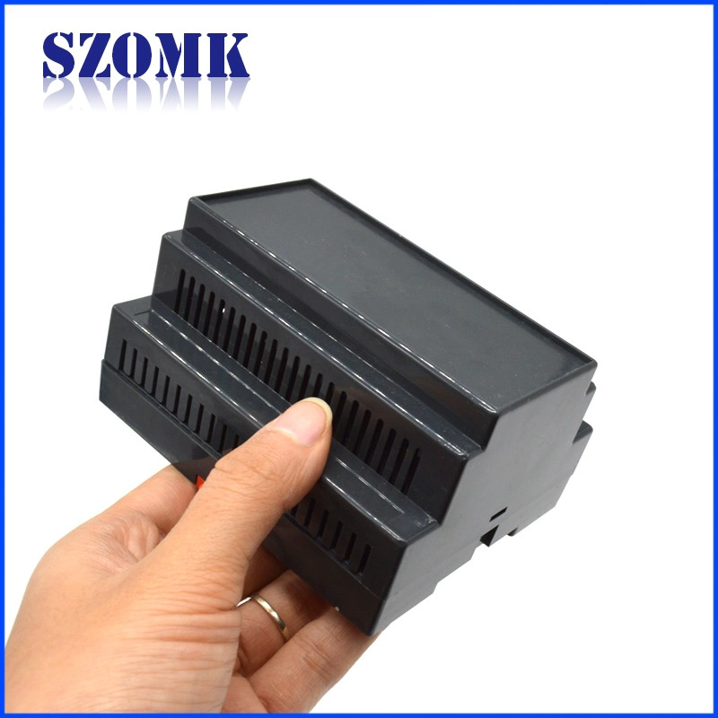 SZOMK popular product din rail plc junction box AK-DR-04C 107 * 87 * 59 mm