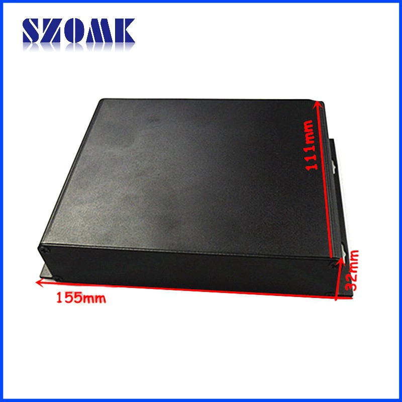 SZOMK wall mounting enclosure metal aluminum junction box for PCB AK-C-A5 32*155*155mm