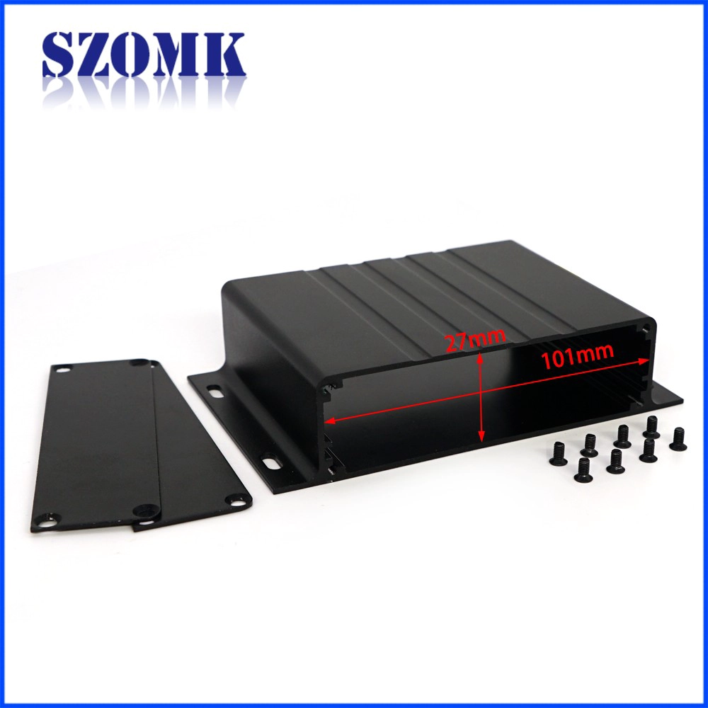 ShenZhen new type aluminum junction enclosure for pcb supply AK-C-A48 130X80X31 mm