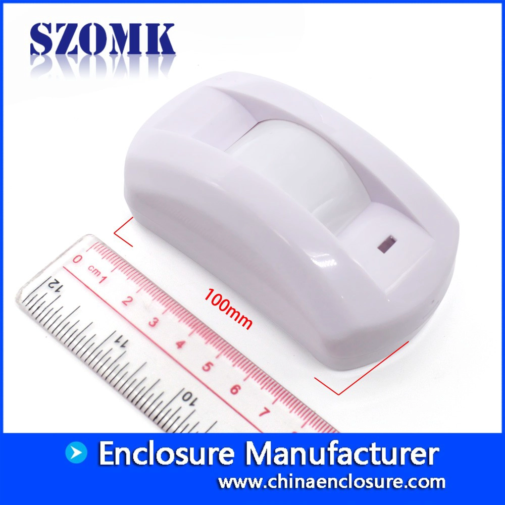 ShenZhen plastic wireless 100X56X38mm motion human infrared sensor detector enclosure/AK-R-149