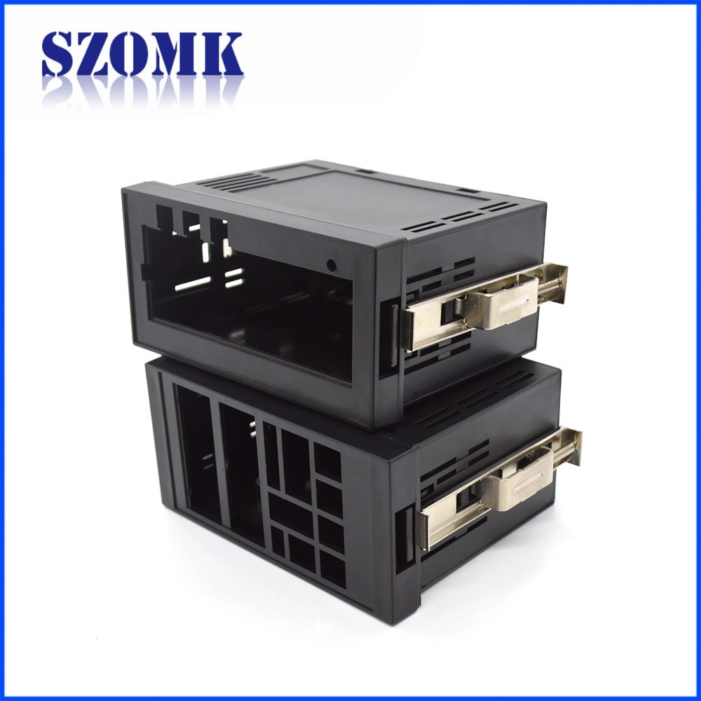 Shenzhen best selling hot chinese products two types din rail termination box plastic enclosure manufacturer AK-DR-55 96*48*76mm