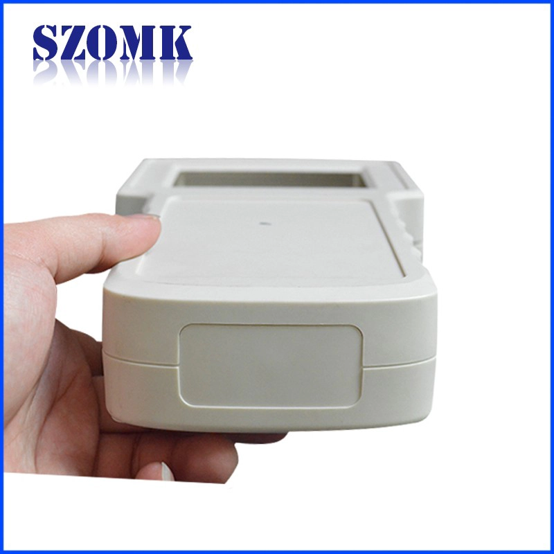 Shenzhen high quality 238X134X60mm abs plastic hand held junction box supply/AK-H-19