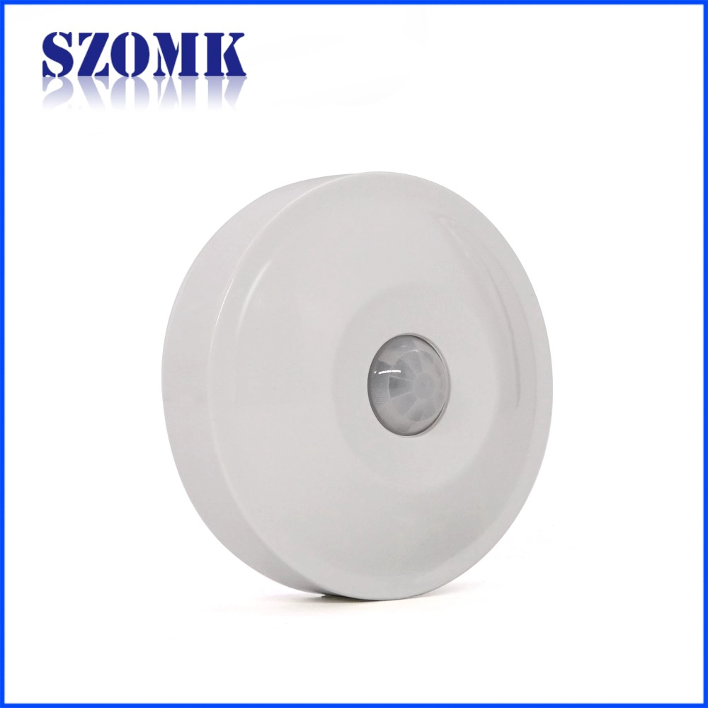 Shenzhen hot sale round sensor box base custom access control RFID enclosure manufacturer AK-R-157 94*32mm
