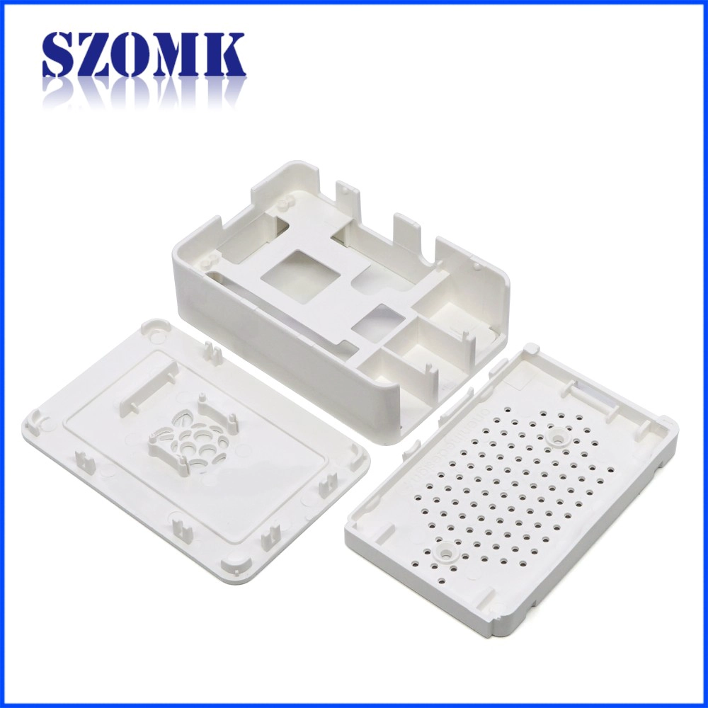 Shenzhen new design Raspberry Pi 3b WiFi generation 2 ABS plastic 94X63X30mm housing case / AK-N-66