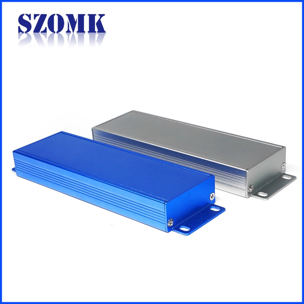 Shenzhen supplier extruded aluminum enclosure amplifier shell plc power switch box size 50*21*150