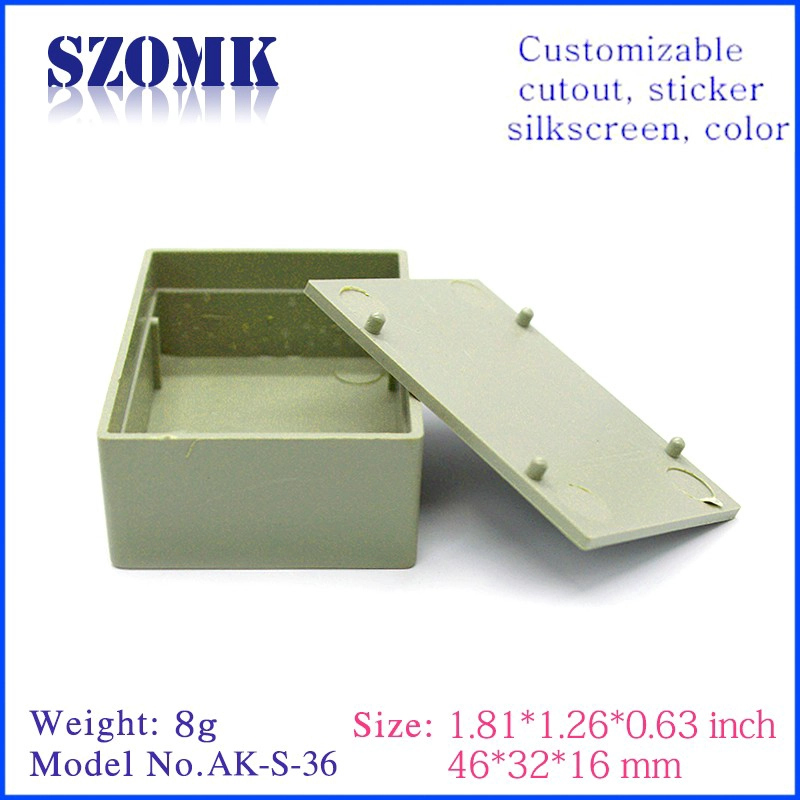 Small plastic junction enclosure 46*31*17mm 1.81*1.26*0.67inch distribution box