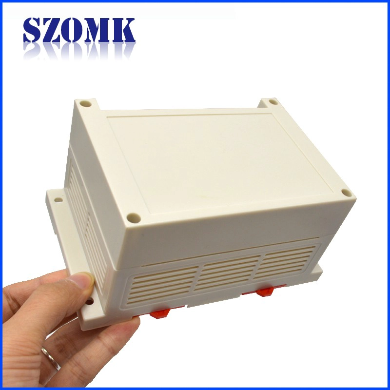 Szomk casing for electronics junction housing din rail enclosure AK-P-24/145X90X72MM