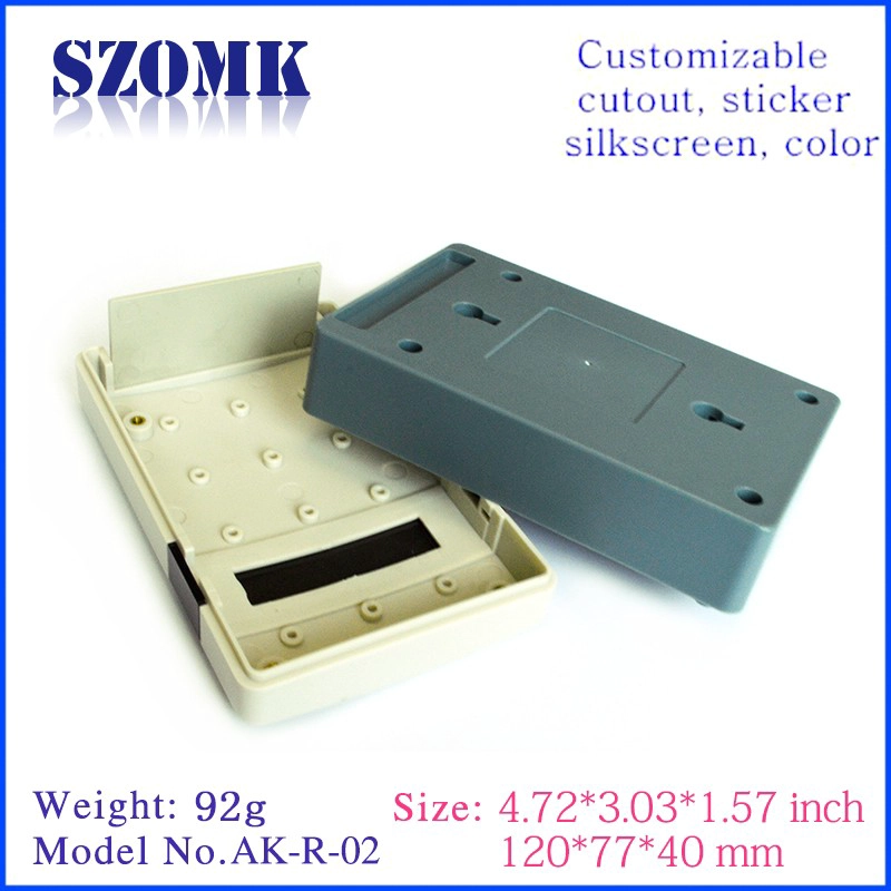 The best access control enclosures Electronic plastic case housing AK-R-02 Case 40 * 77 * 120m
