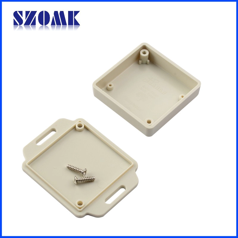 Wall mount plastic electronics enclosures AK-W-43 ,51x51x15mm
