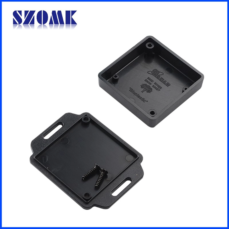 Wall mount plastic electronics enclosures AK-W-43 ,51x51x15mm