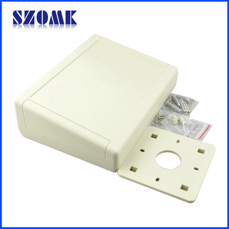 Wall mounted plastic instrument case housing for electronics PCB enclosure AK-W-17,200X145X64MM