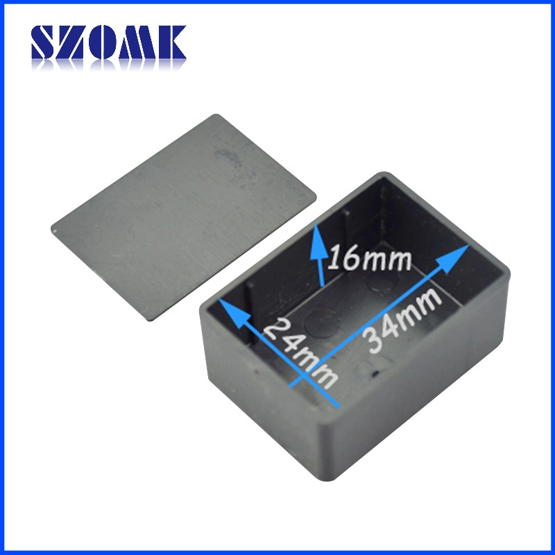 Wall mounted plastic instrument case housing for electronics PCB enclosure AK-W-31,