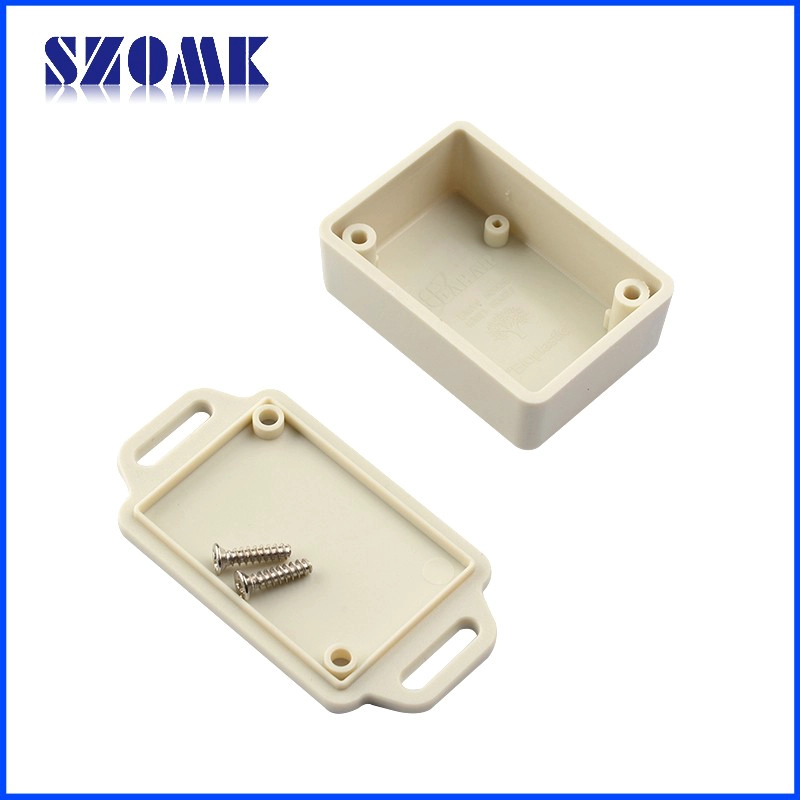 Montaje de electrónica de plástico abs pared Cubiertas-AK W-42, 51x36x20mm