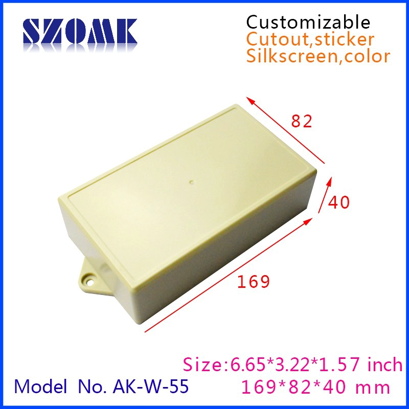 Muro Instrumento de montaje de la vivienda entre mayúsculas y AK-56 W, 169x82x40 mm