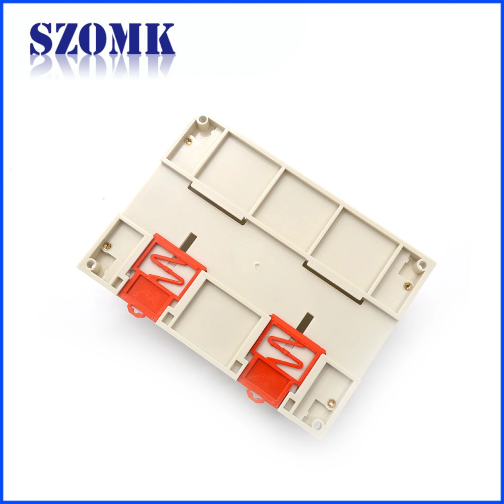 Wall mounting plastic din rail industrial control abs housing instrument box for pcb AK-P-30 155*110*60mm