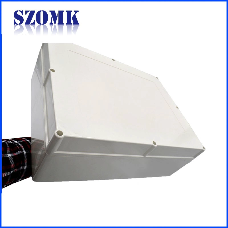 Wall mounting waterproof plastic enclosure AK-B-K29-1 340*270*120mm