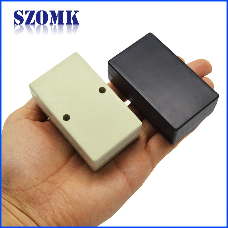 White and black color little box plastic abs plastic housing electronics box plastic electrical case for pcb 82*42*24mm