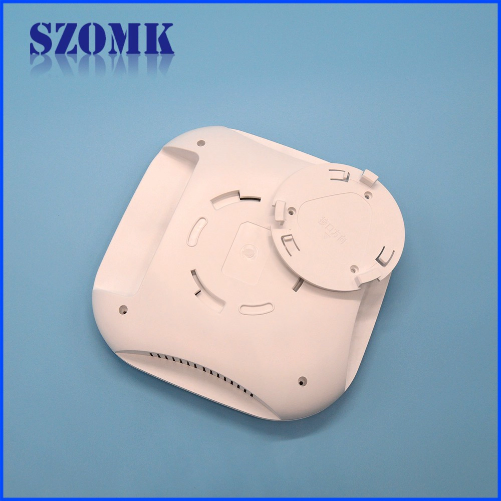Wireless Plastic Network Device Shell ABS Wifi Router Enclosure For Project Box Case factory AK-NW-41 190*190*35mm