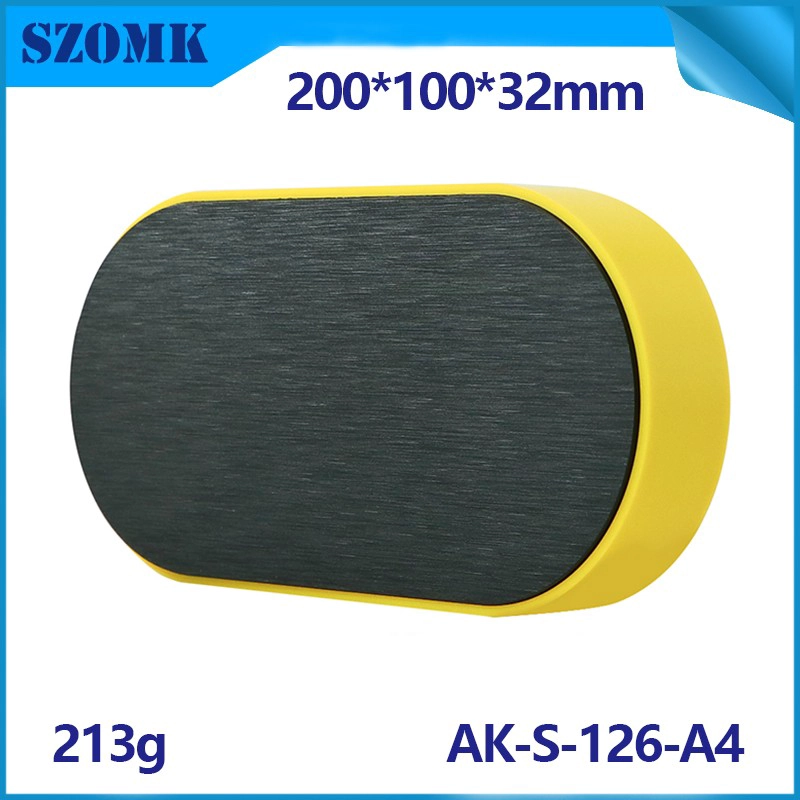 ABS пластиковый черный цвет соединительной коробки корпус AK-S-126