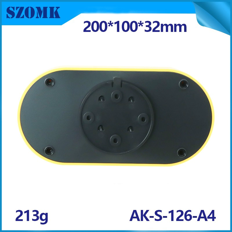 ABS пластиковый черный цвет соединительной коробки корпус AK-S-126