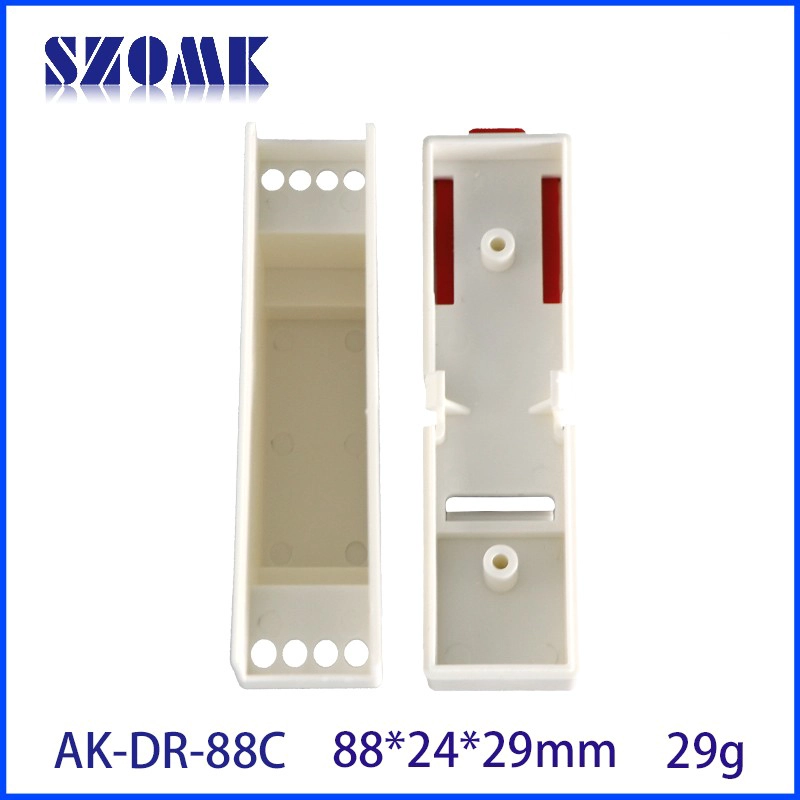 abs plastic box din rail enclosure electronic equipment industrial box AK-DR-88C