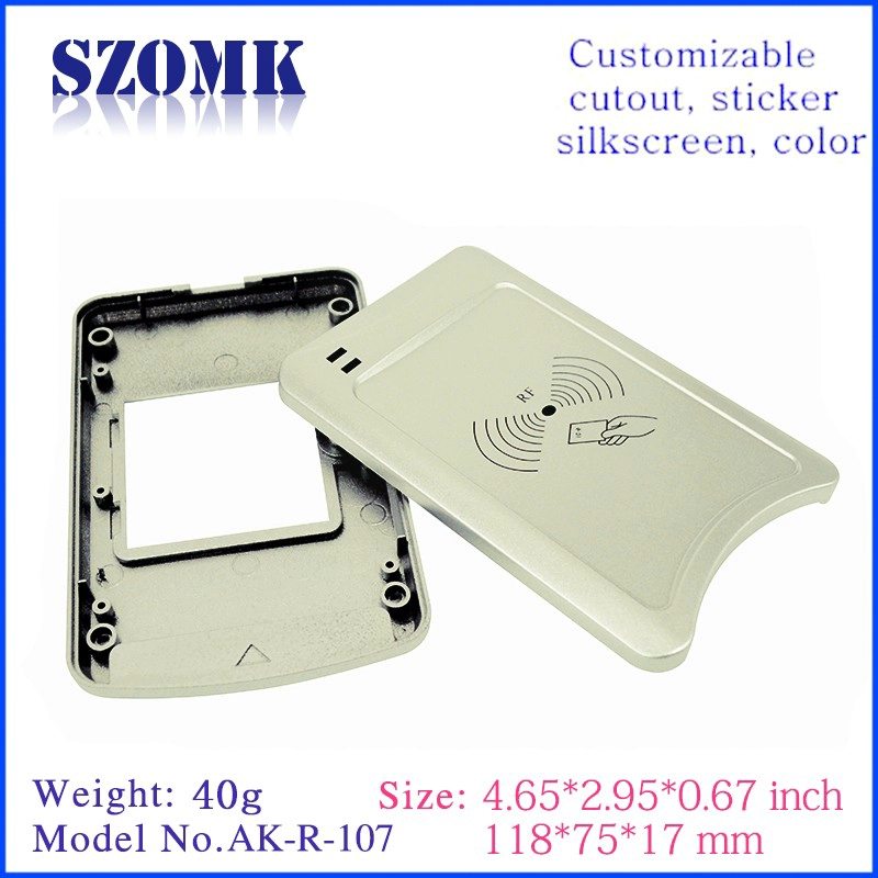 Abs plastic behuizing voor toegangscontroleer plastic behuizing