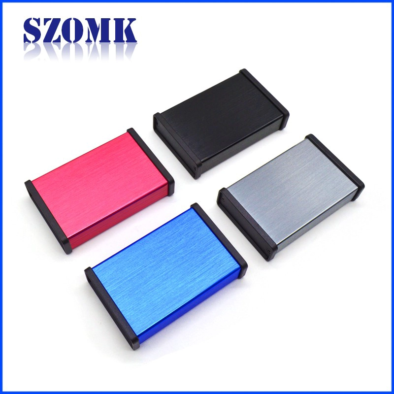 aluminum electronic enclosure box industrial aluminum enclosure for electronic project with 20*61*90mm
