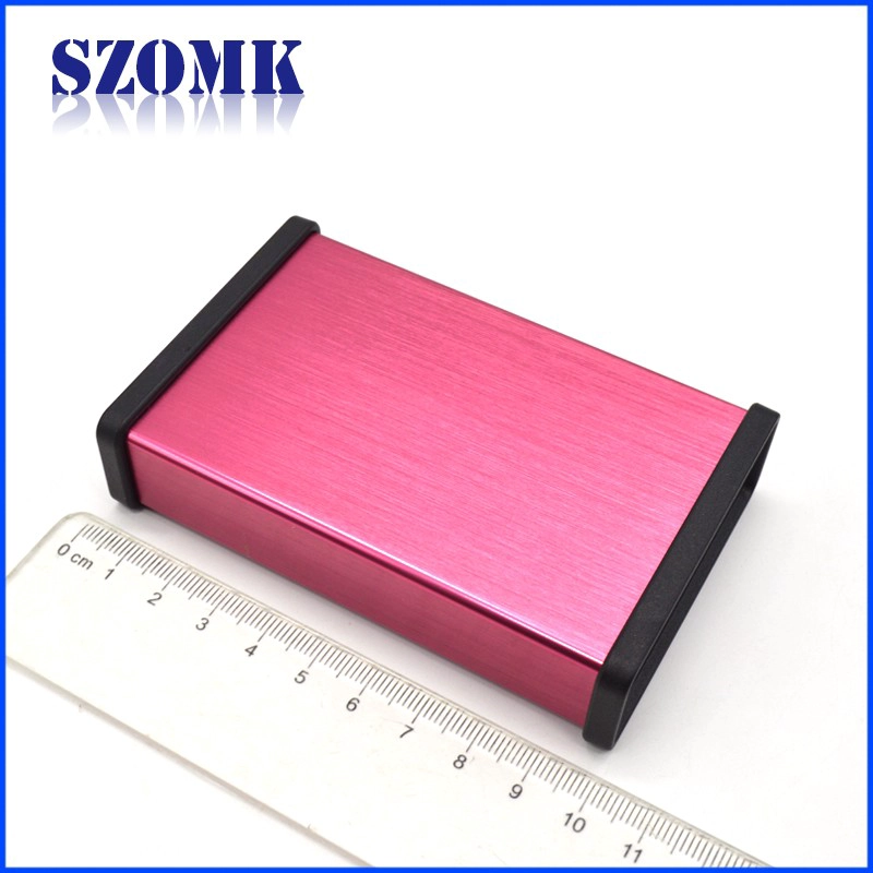 aluminum electronic enclosure box industrial aluminum enclosure for electronic project with 20*61*90mm