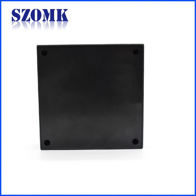 contenitore di plastica di recinzione del caso di progetto dell'ABS del recinto diy nero contenitore di plastica dell'attrezzatura della scatola elettrica 99 * 99 * 33mm per il PWB