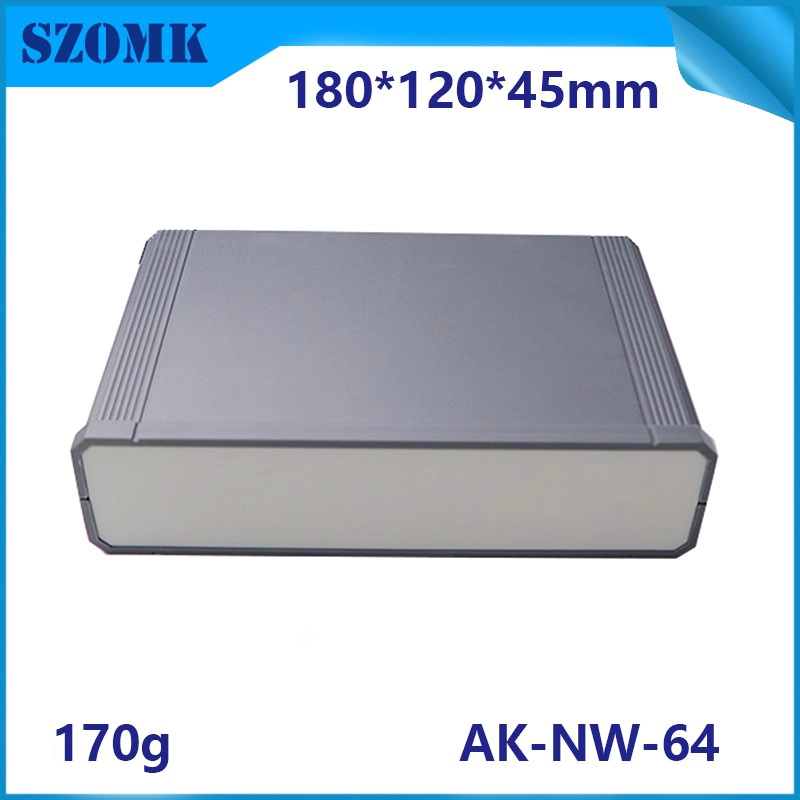 Box Router Gehäuse 180 * 120 * 45mm Kunststoff Elektronik Fernbedienungsnetzwerk Gehäuse Kunststoffkoffer