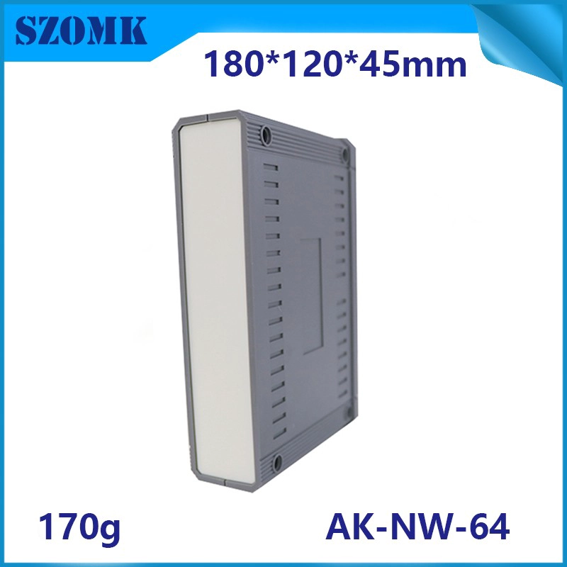 Box Router Gehäuse 180 * 120 * 45mm Kunststoff Elektronik Fernbedienungsnetzwerk Gehäuse Kunststoffkoffer
