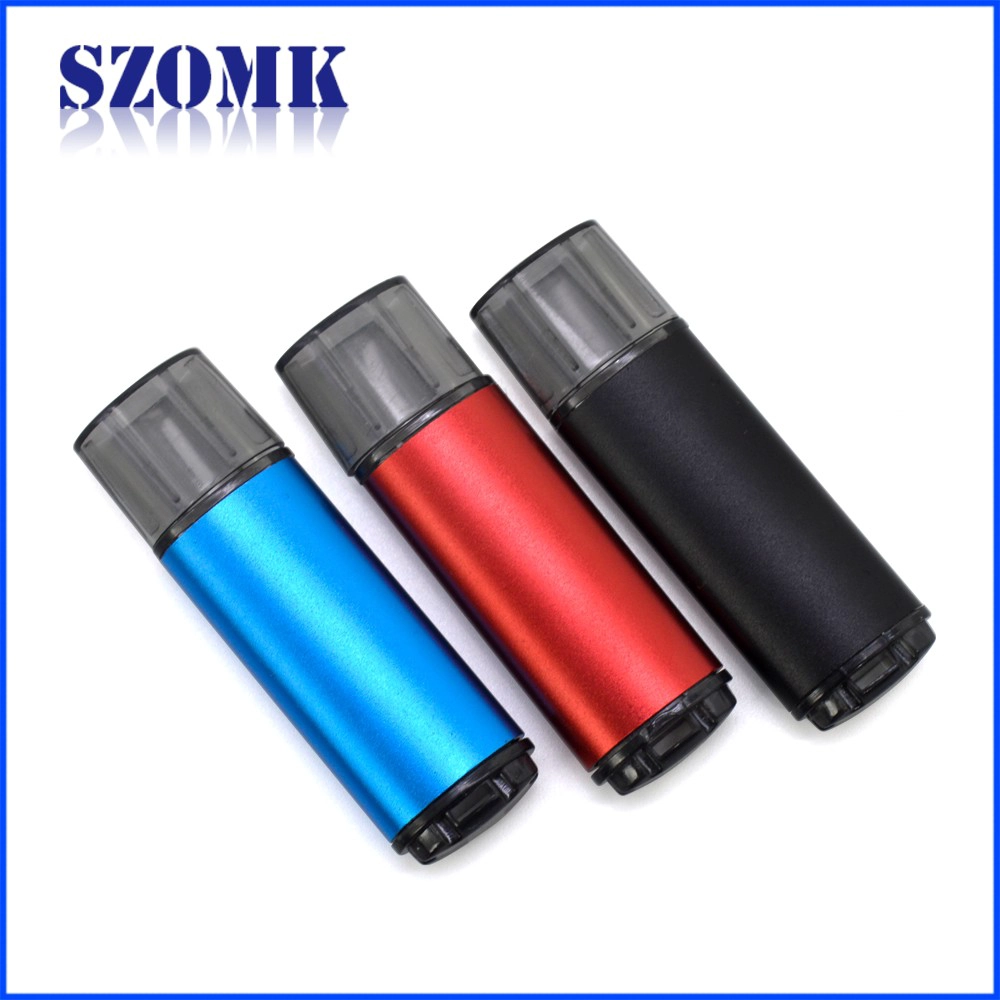 china supplier metal usb shell housing u-disk enclosure receiver case size 54*47*9mm