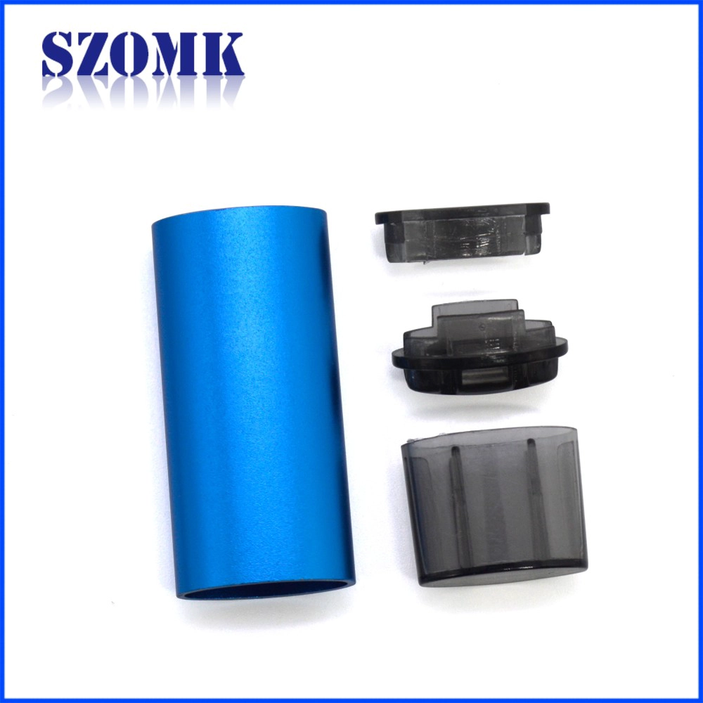 china supplier metal usb shell housing u-disk enclosure receiver case size 54*47*9mm