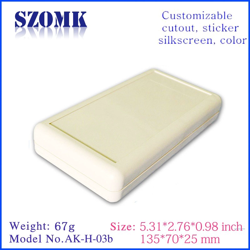 제어 인클로저 표시 플라스틱 인클로저 중국에서 만든 AK-H-03b 25 * 70 * 135mm